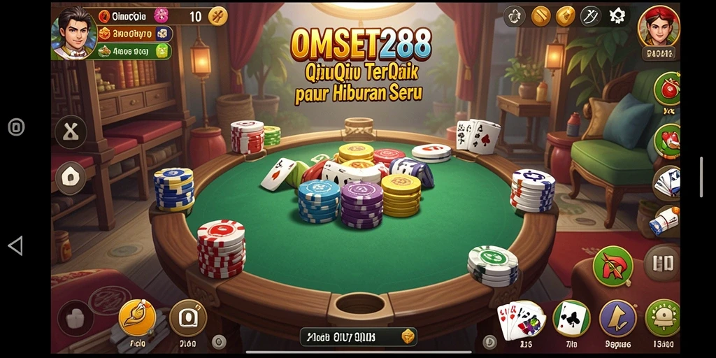 Screenshot gameplay QiuQiu di OMSET288 yang menarik dan seru.