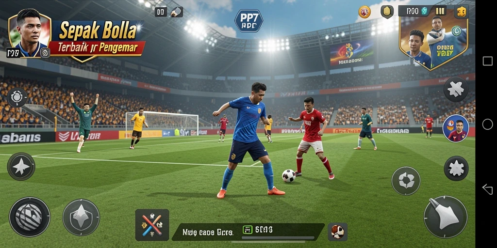 Tangkapan layar gameplay PP7 yang mendebarkan dan penuh aksi.